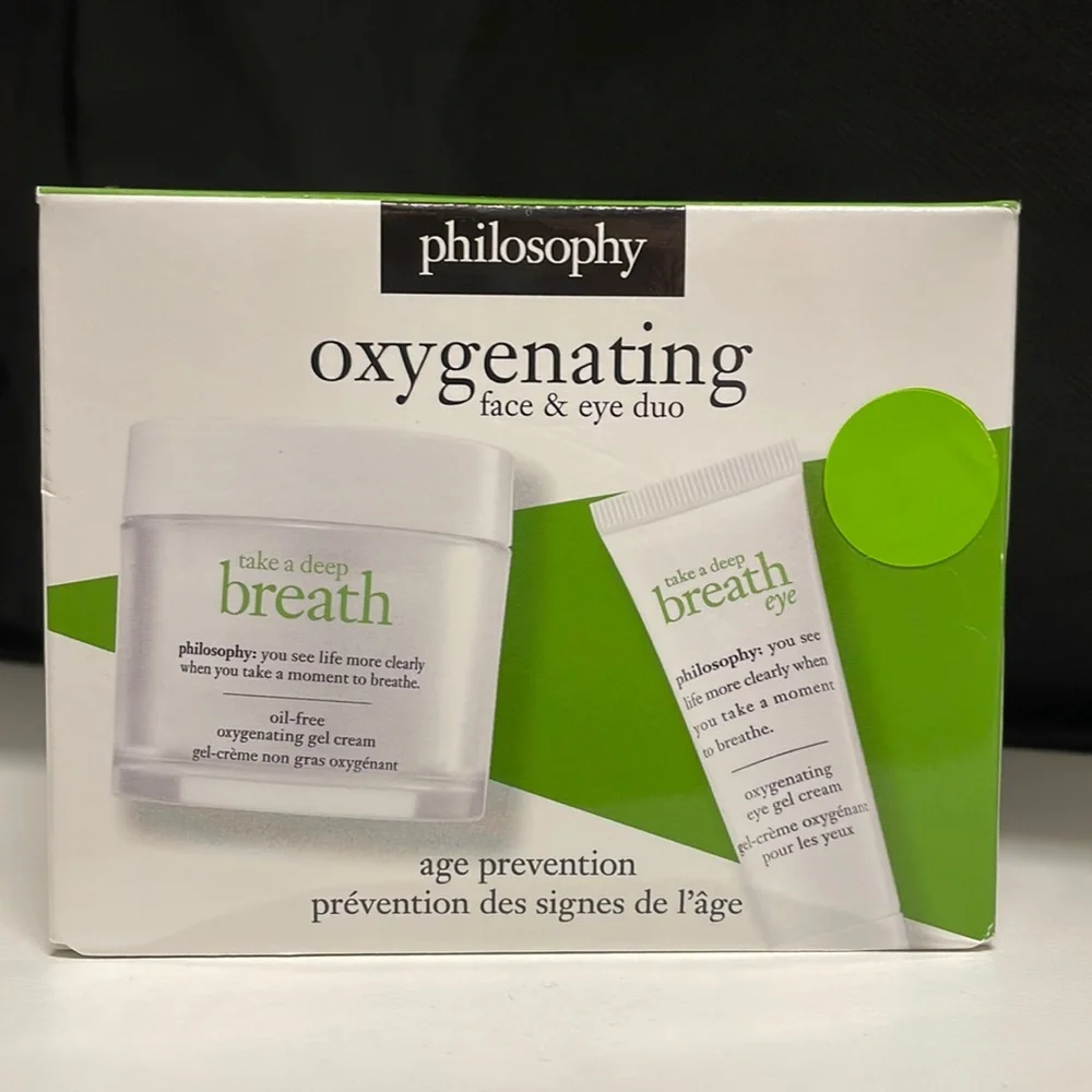 NIB Philosophy Oxygenating Face & Eye duo - Picture 1 of 5